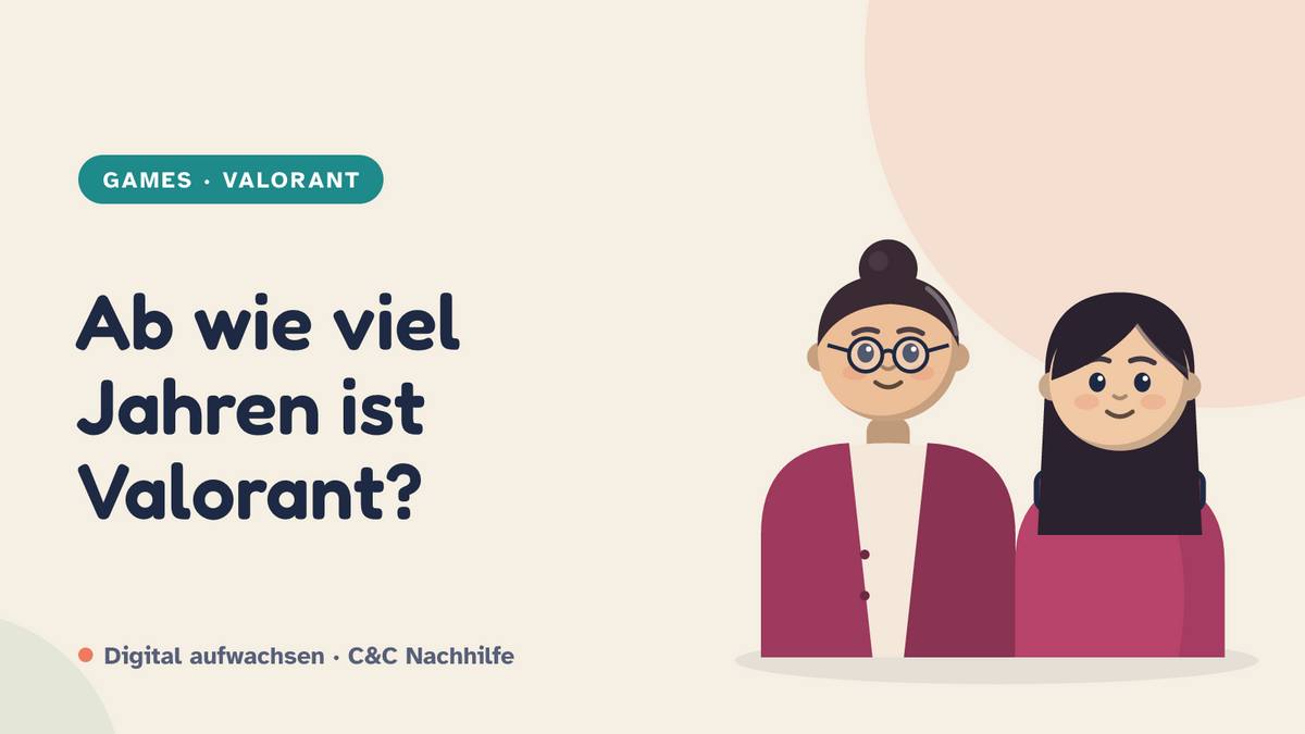 Titelbild: Ab wie viel Jahren ist Valorant, Mutter und Tochter im Kurs-Look