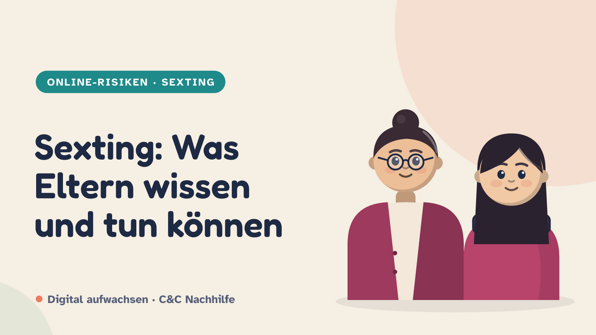 Titelbild: Sexting bei Jugendlichen, was Eltern wissen und tun können