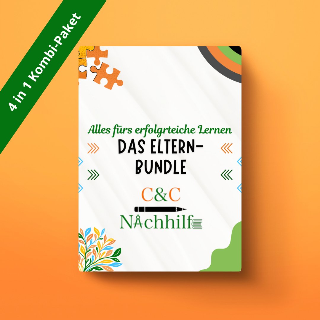 Das Eltern - Bundle: Lernerfolg leicht gemacht - C&C Nachhilfe