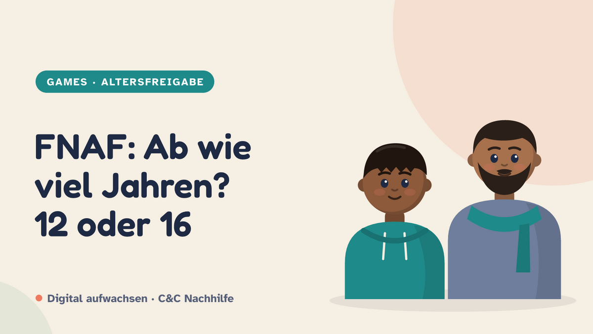 Titelbild: Ab wie viel Jahren ist Five Nights at Freddy's, Vater und Sohn im Kurs-Look