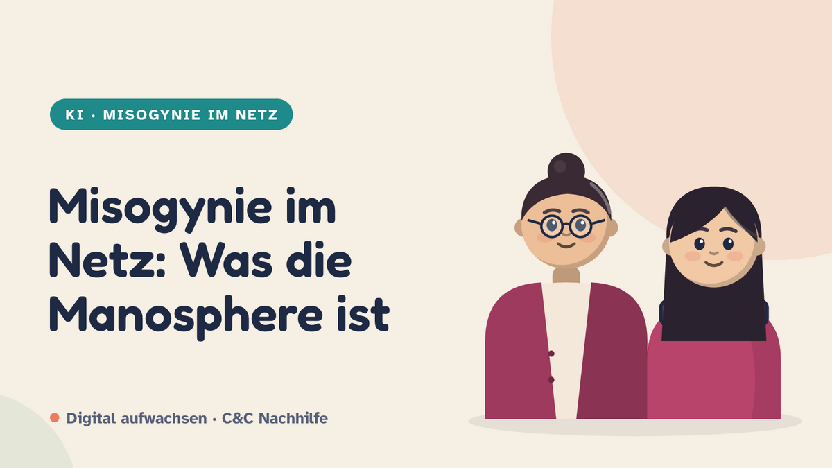 Titelbild: Misogynie im Netz und die Manosphere, was Eltern wissen sollten