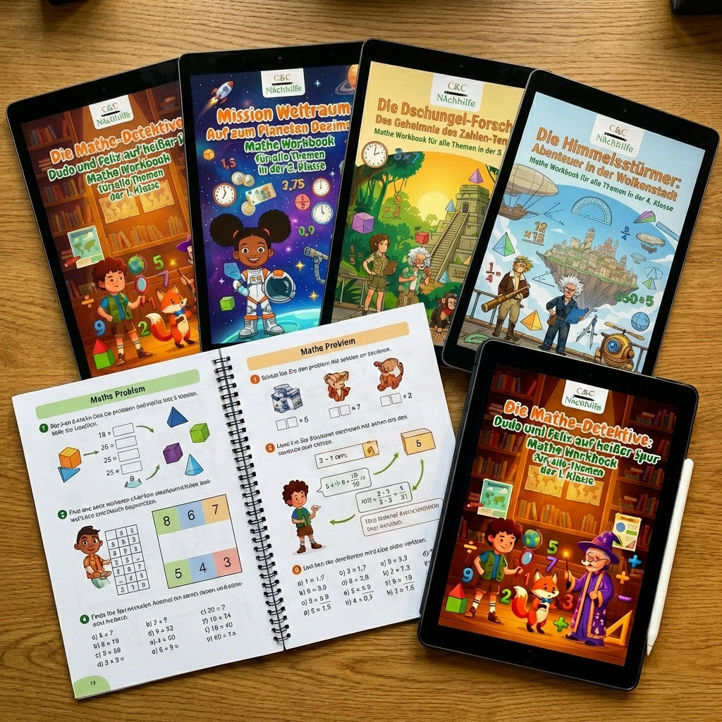 Alle 4 Grundschule Workbooks